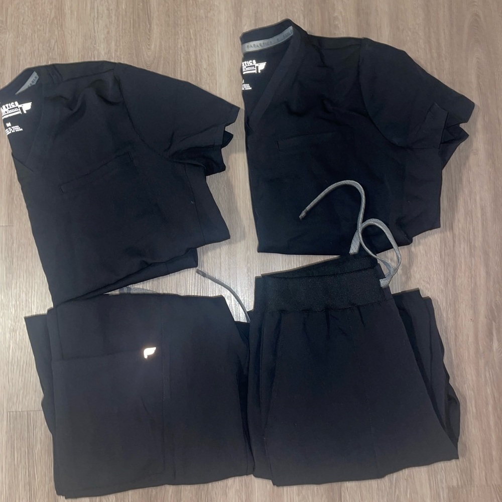 Two Fabletics Scrubs Set